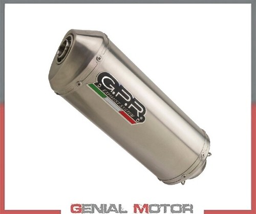 Pot echappement gpr - pot, satinox